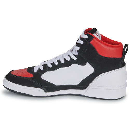 Polo Ralph Lauren - POLO COURT HIGH Blanco / Negro / Rojo