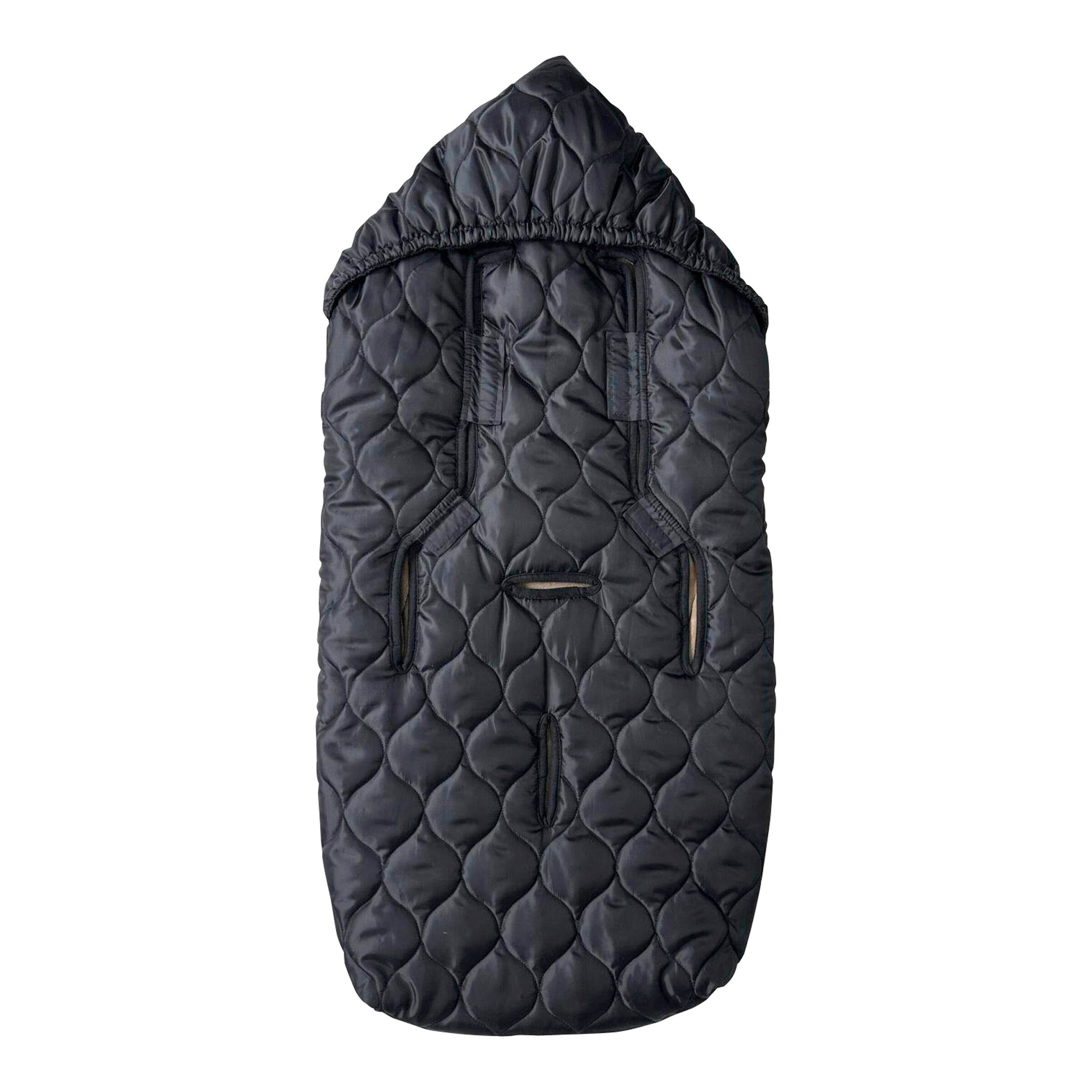 Kaiser Fußsack RECY XL black/light brown