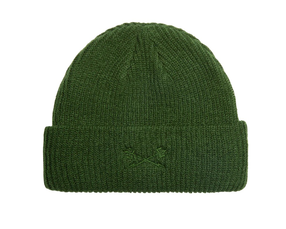 Dark Seas Go-To Beanie Green