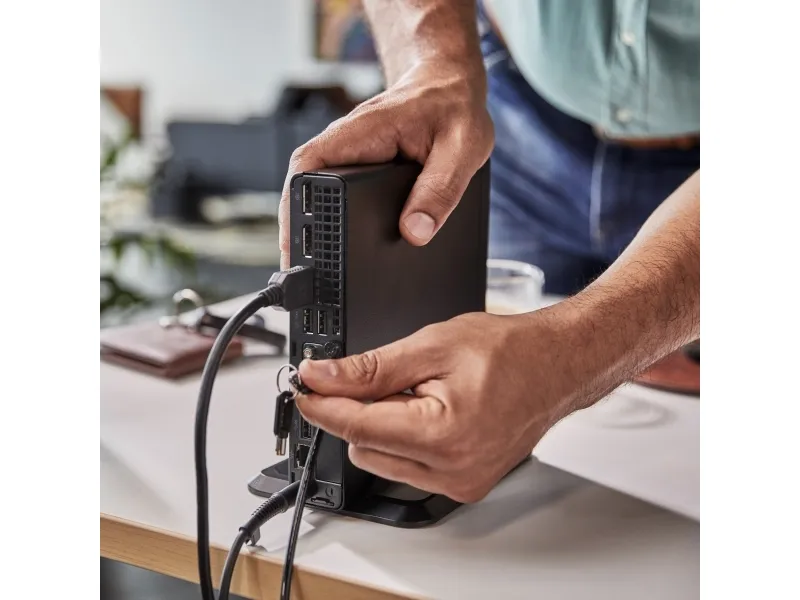 HP Elite 800 G9 - Mini desktop Core i5 13500 / op til 4.8 GHz - RAM 16 GB - SSD 256 GB - NVMe - UHD Graphics 770 - Gigabit Ethernet, IEEE 802.11ax (Wi-Fi 6E), Bluetooth 5.3 - Win 11 Pro - skærm: ingen - Smart Buy