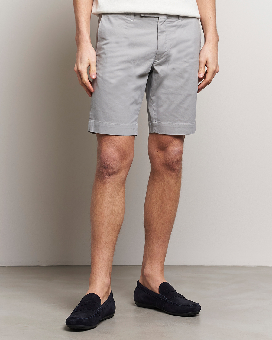 Polo Ralph Lauren Tailored Slim Fit Shorts Soft Grey