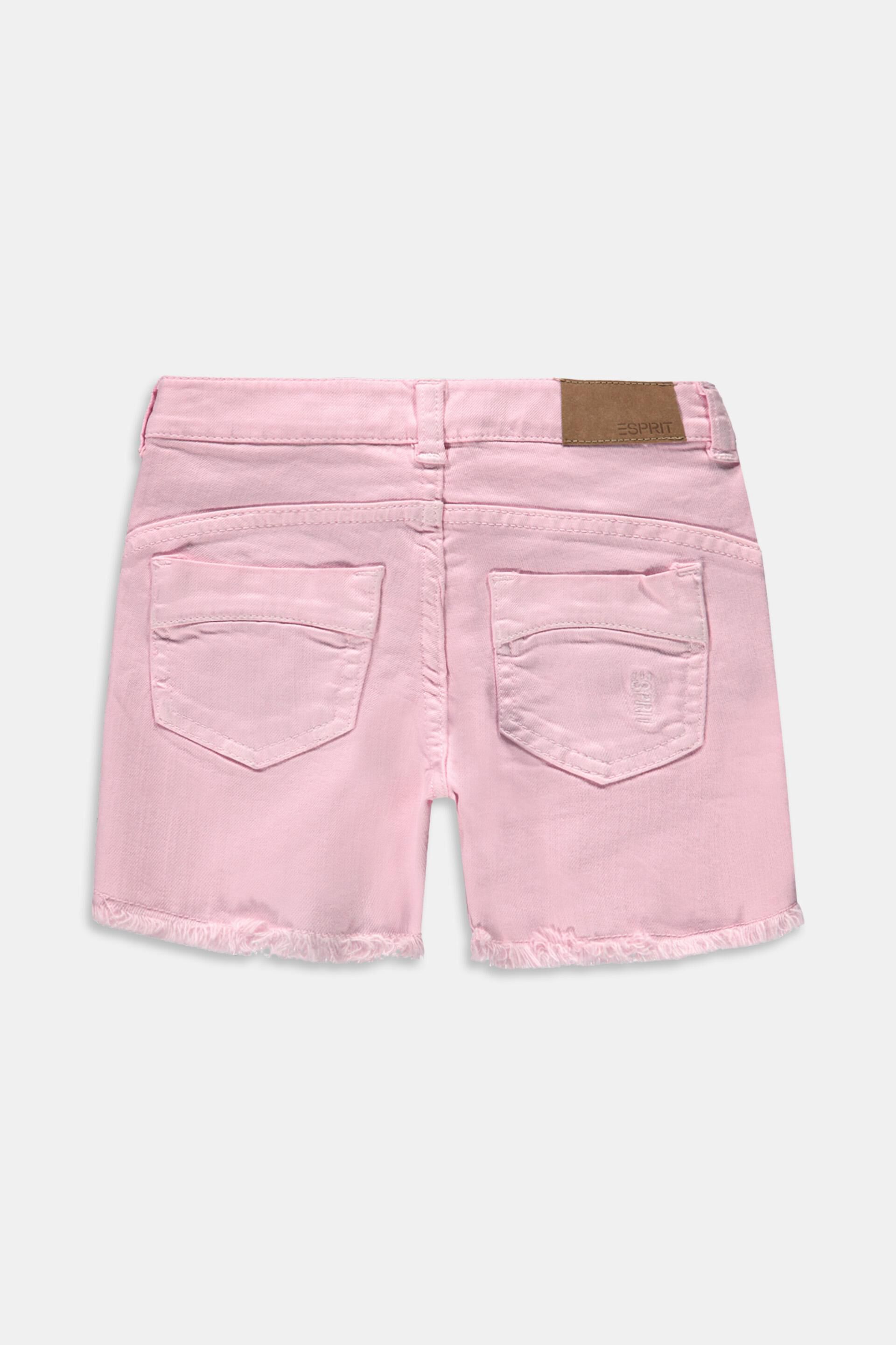 En matière recyclée short à taille ajustable