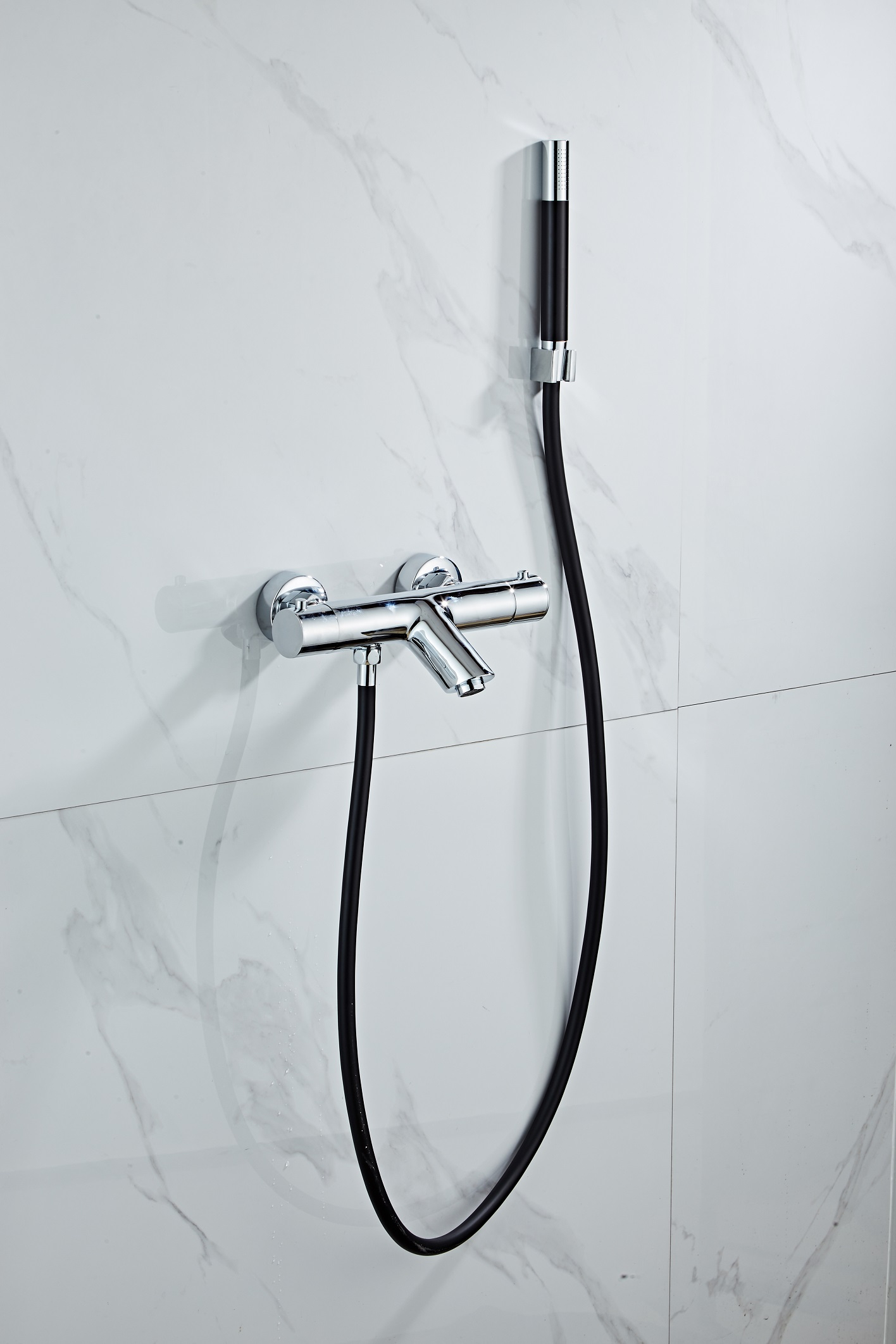 Saniclear Talpa Pro thermostatische badkraan met handdouche