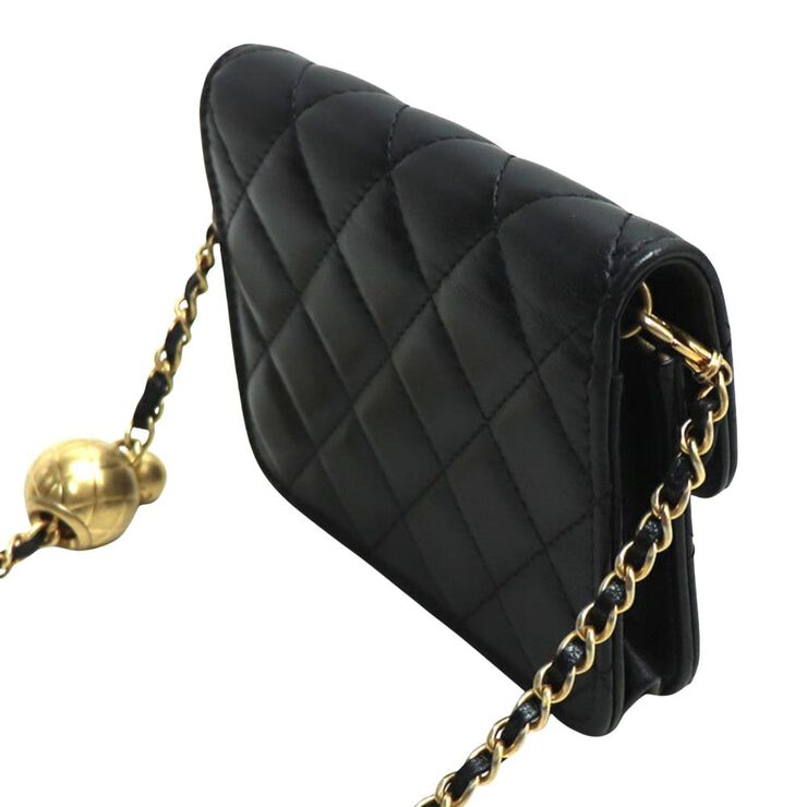 Chanel Vintage Chanel Crossbody Bag Black