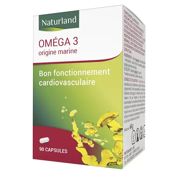 Naturland Ômega 3 90 cápsulas