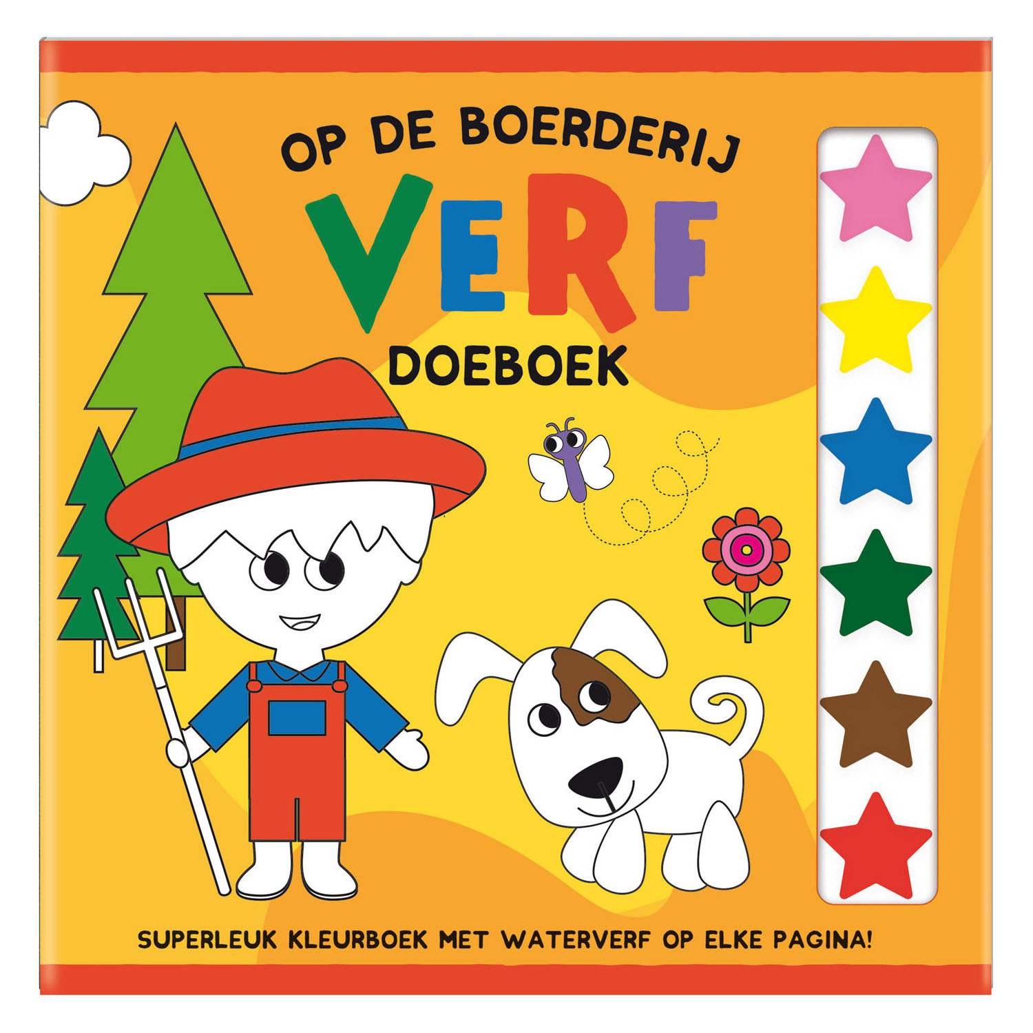 Op de Boerderij Verf Doeboek