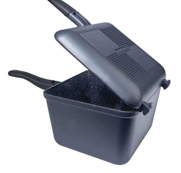 Poêle Ridgemonkey Connect Deep Pan & Griddle Granite Edition