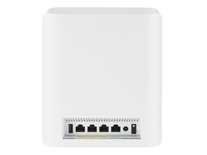 ASUS ZenWiFi BT8 - Wi-Fi-system - (2 routere) - op til 5900 sq.ft - mesh Wi-Fi 7, 2.5GbE, 5GbE, 10GbE Multi-Band