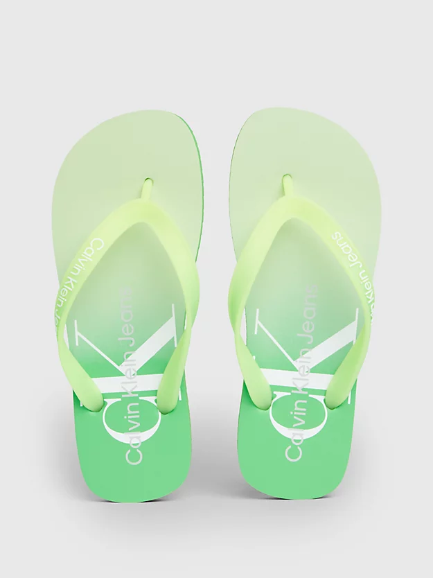 Chinelo com degradê