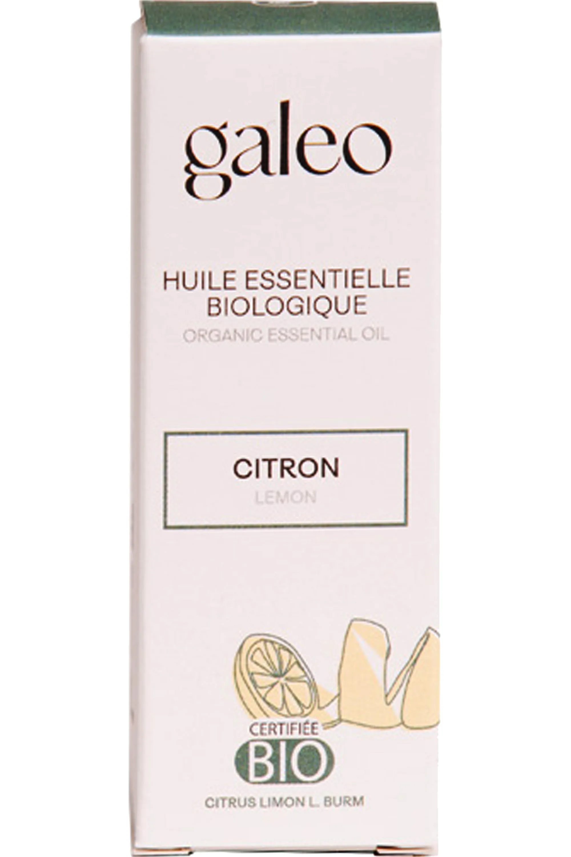 Galeo Huile essentielle biologique Citron-10 ml