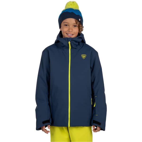 Veste de ski ROSSIGNOL JR STRAWPILE JKT DARK NAVY