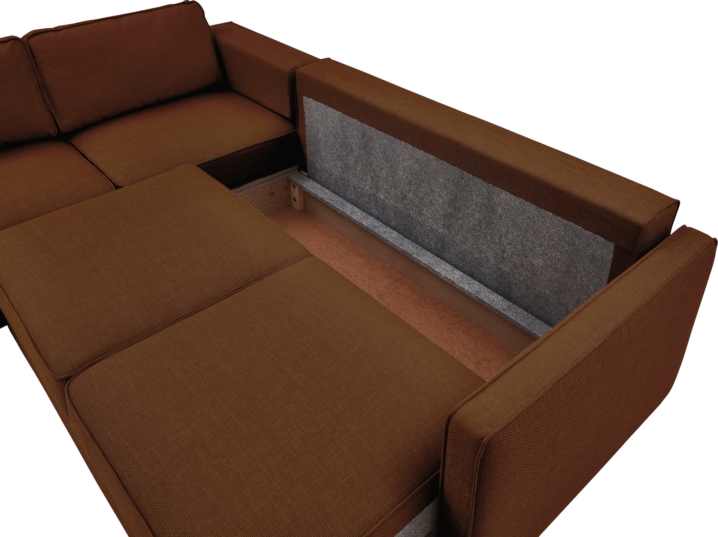 ATLANTIC home collection Schlafsofa »Chill« Ecksofa mit Bettfunktion und Bettkasten