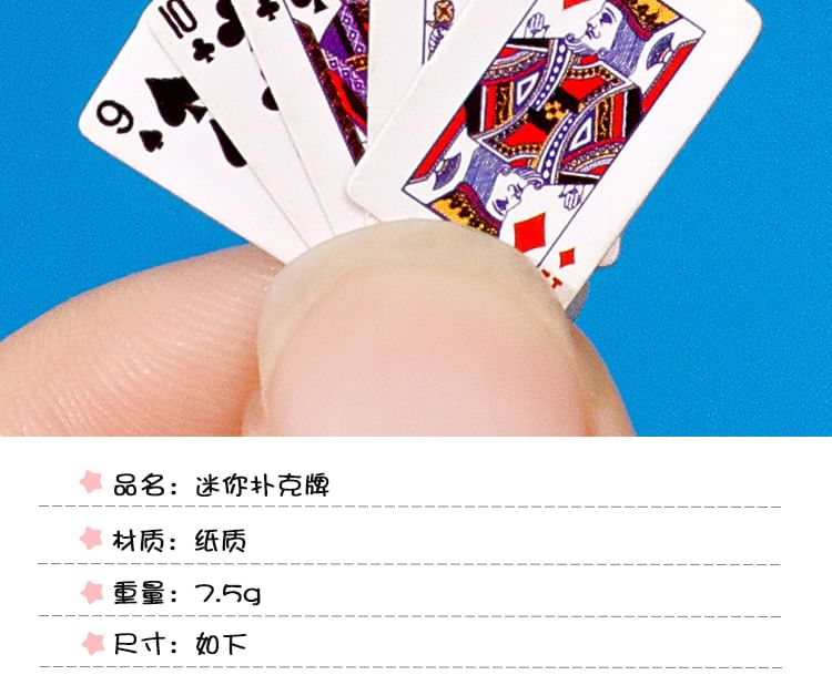 Radrabbit - Mini reispokerkaartspeelgoed