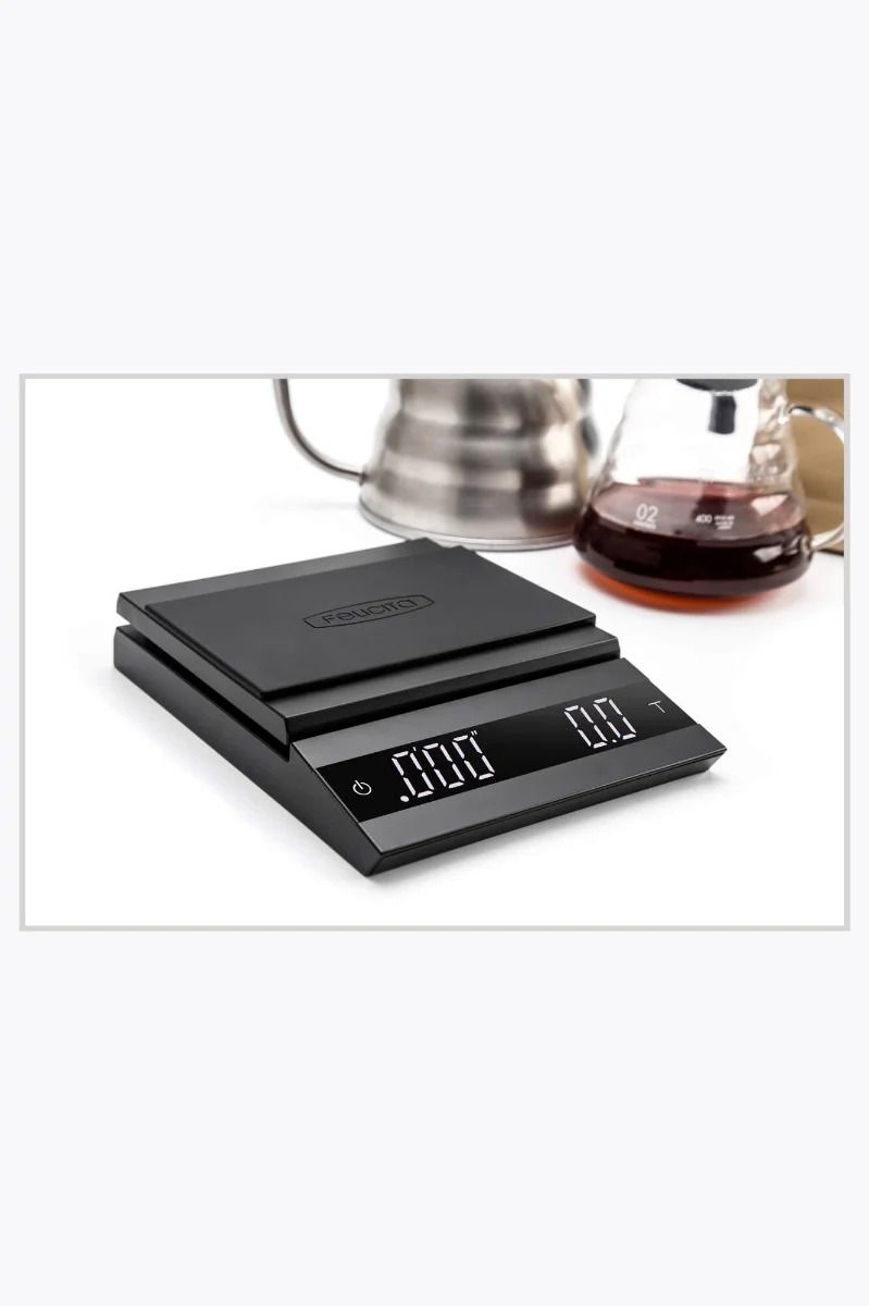 Felicita Parallel Digitalwaage mit Bluetooth, schwarz