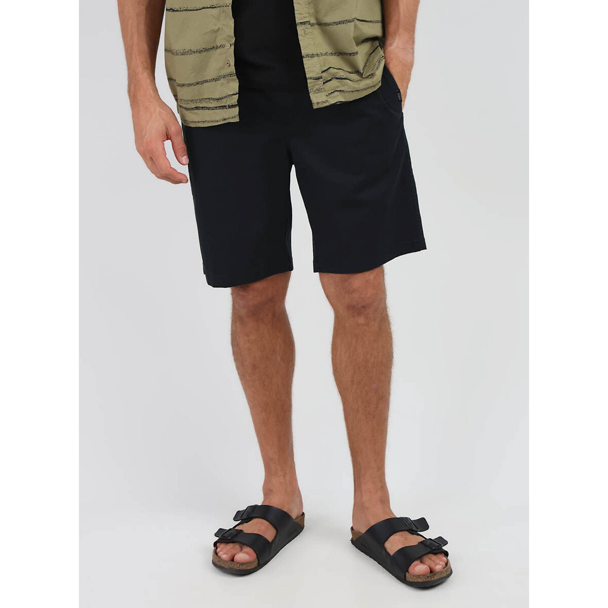 OXBOW<br>Shorts chino Effen em tecido elástico