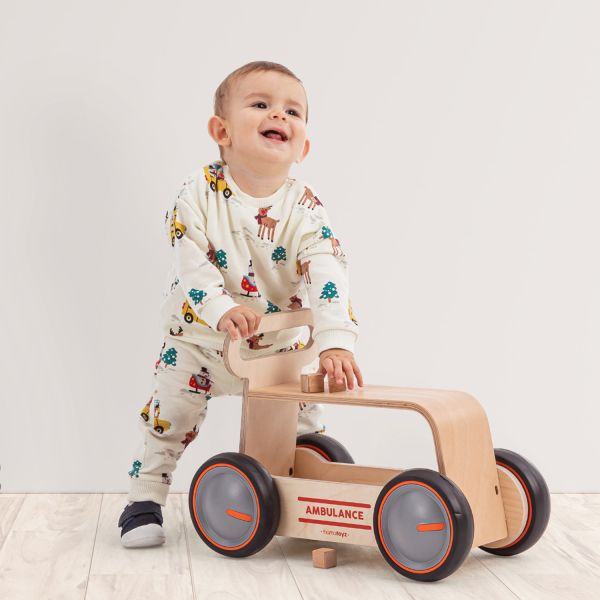 Mamatoyz Ambulance  Loopwagen
