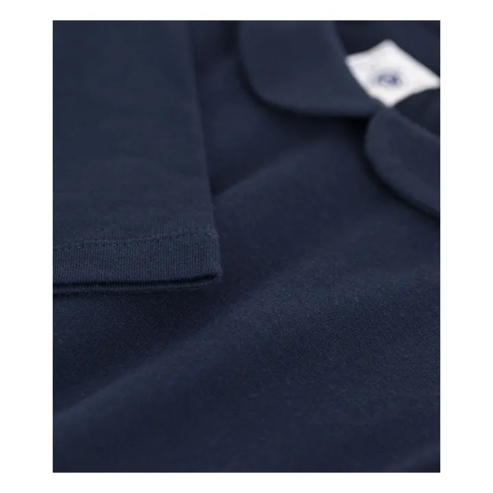 Petit Bateau T-shirt Col Claudine Coving | Bleu marine