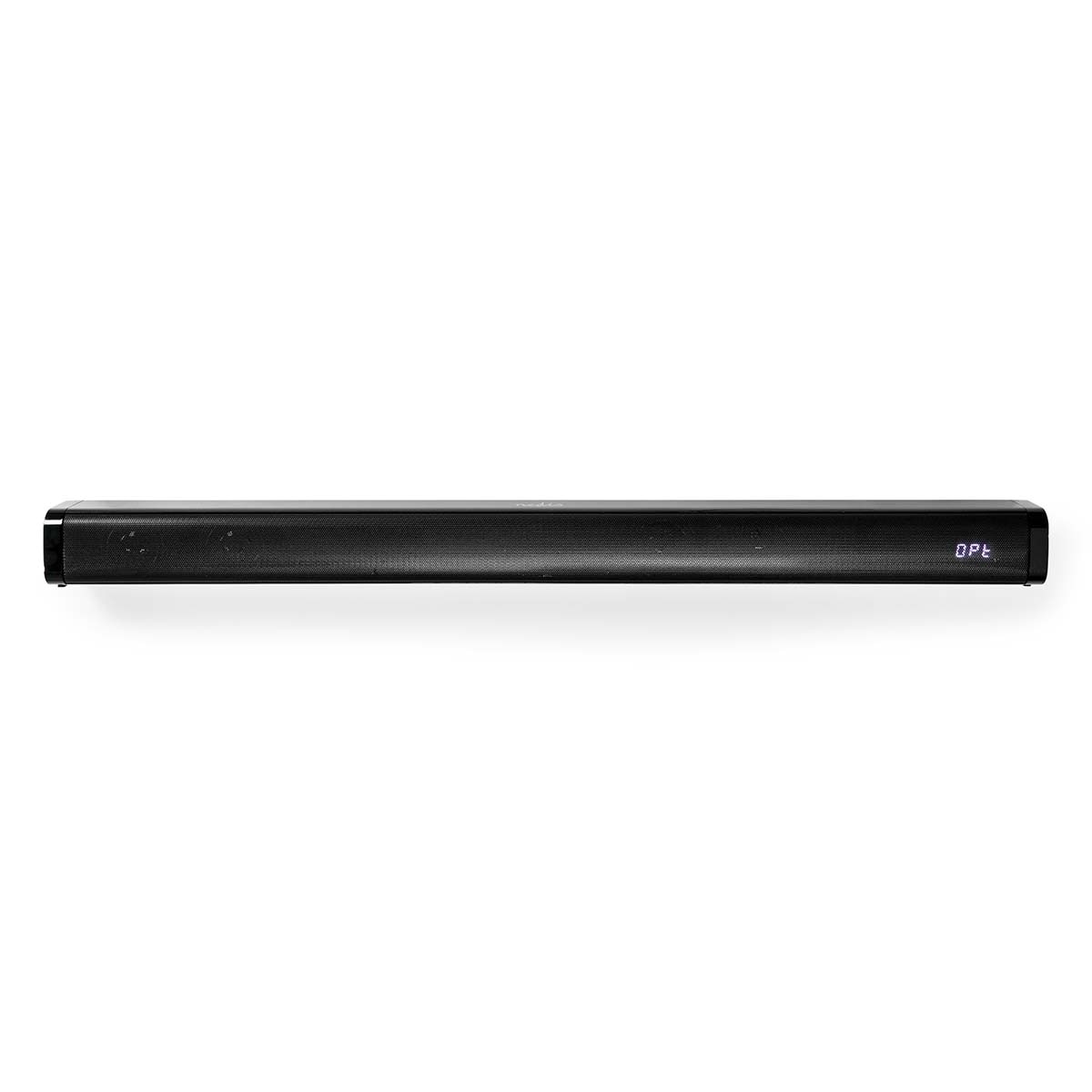 Nedis Soundbar | 2.0 | DSP Program | 40 W | 1 stk. optisk / 1x 3.5 mm / 1x Coax Audio / 1x USB | 1x HDMI (med ARC) | Bluetooth® | Kan monteres | Sort