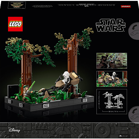 LEGO® Star Wars™ Diorama med speederjagt på Endor™ 75353