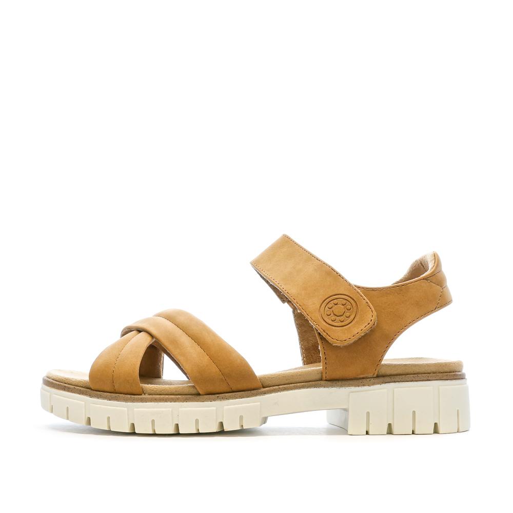 Relife Sandales Camel Femme Relife Layon
