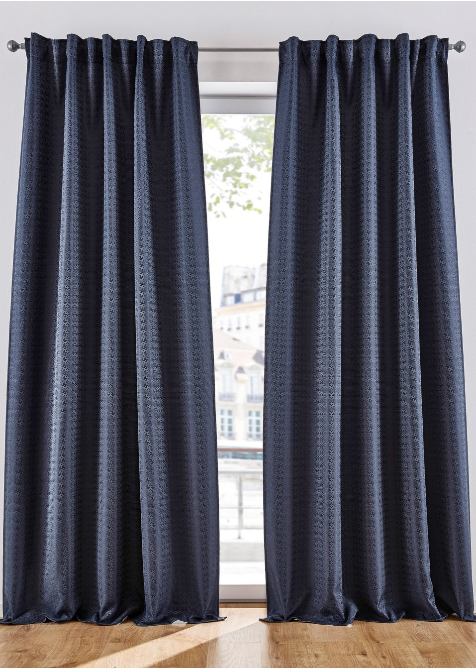 Panneau occultant jacquard avec fonction thermique (1 pce.)