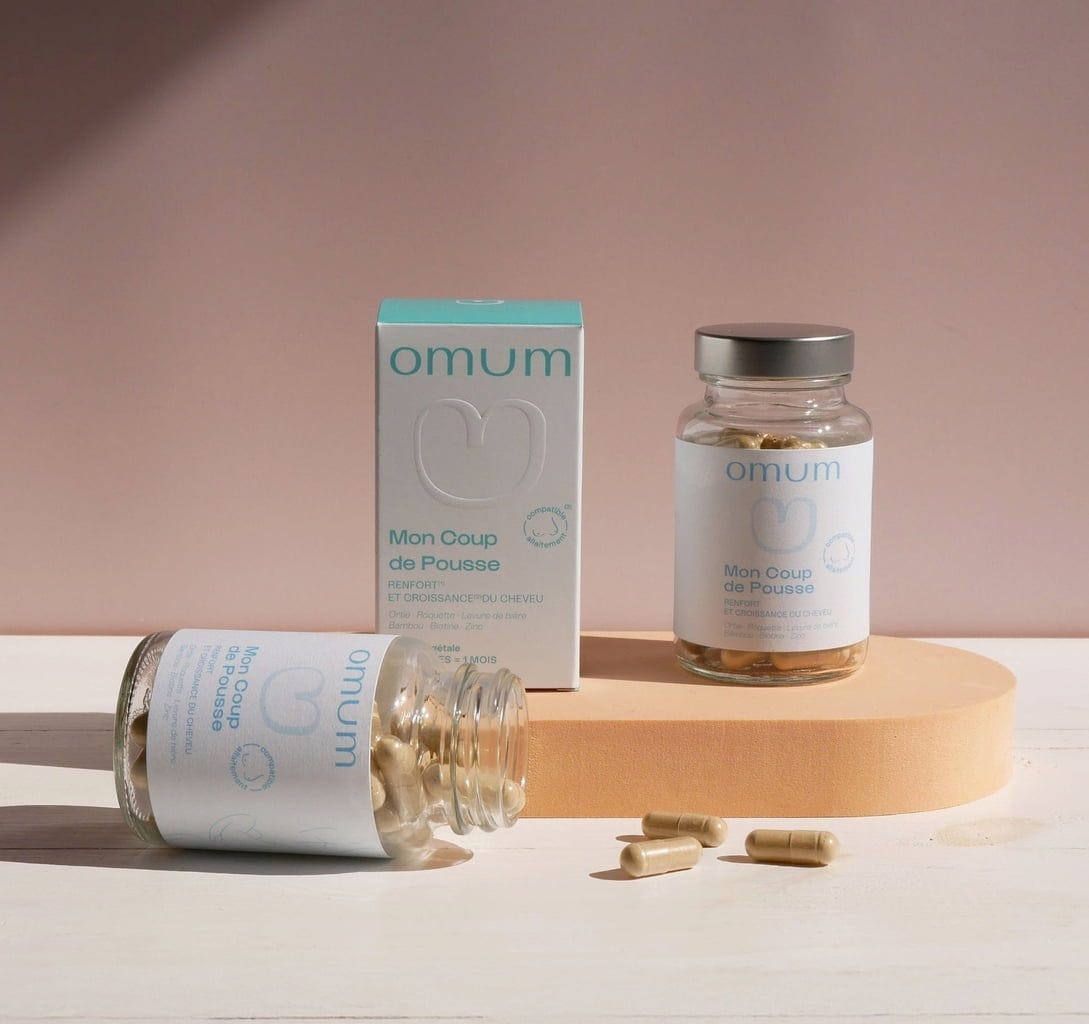 Omum  Mon Coup de Pousse Dietary Supplement, 60 Kapseln