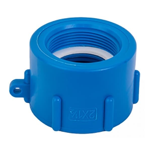 Set med 5 produkter. IBC-adapter S60X6 hunn x 1 ½
