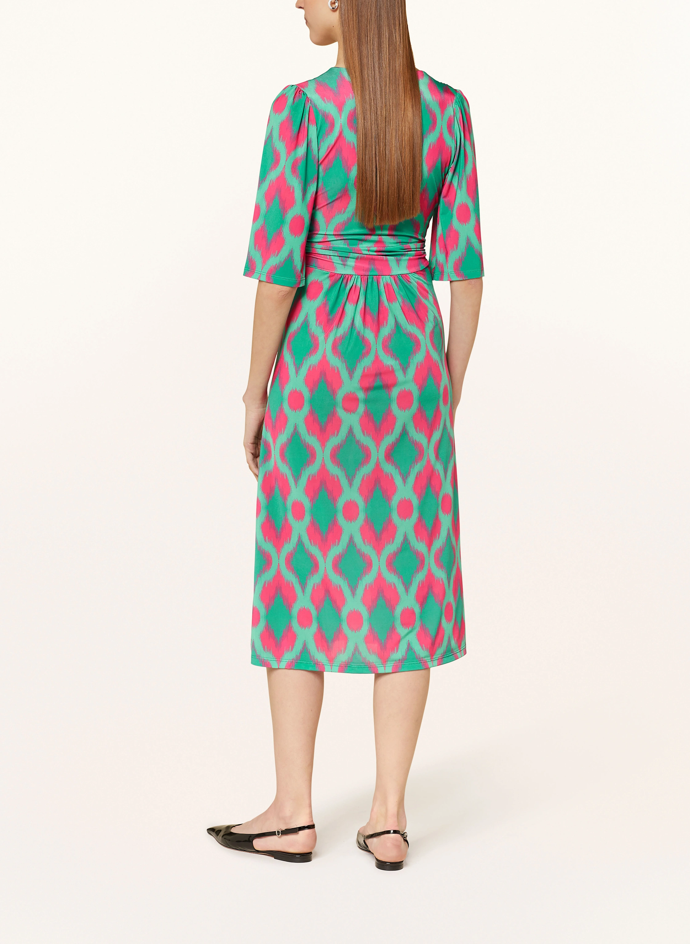 marivie Jerseykleid in Wickeloptik