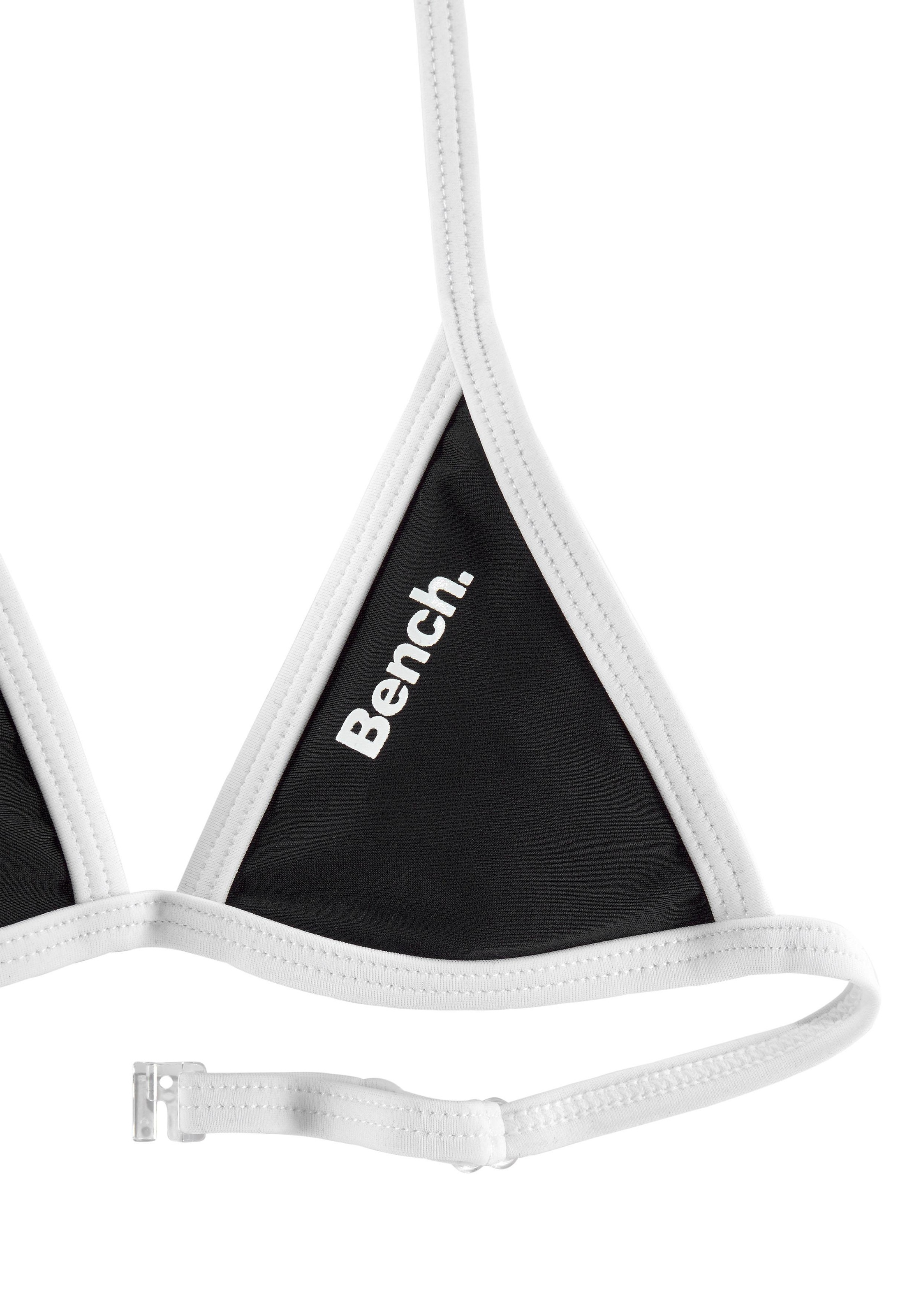 Bench. Triangel-Bikini , mit Logoprint an Top und Hose
