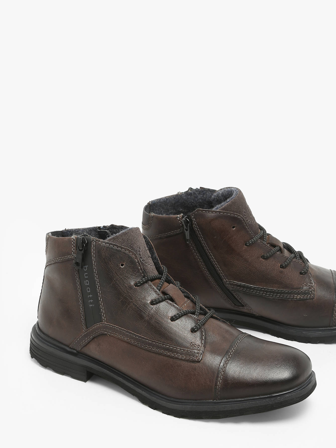 Bottines Vittore en cuir BUGATTI