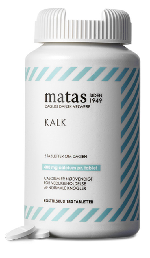 Matas Striber Kalk 400 mg 180 tabl.