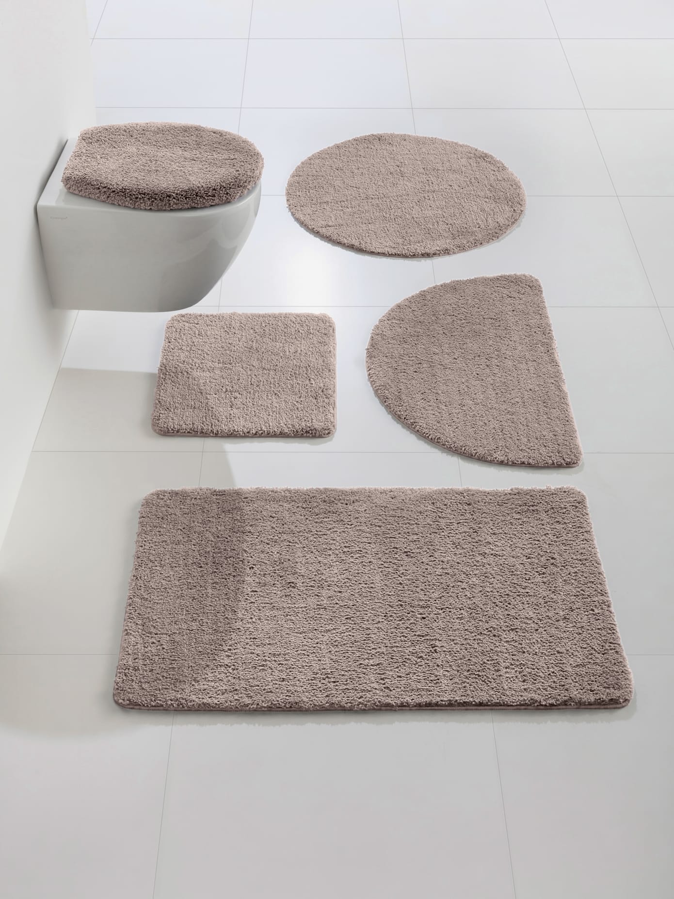 Tapis de bain polyester doux