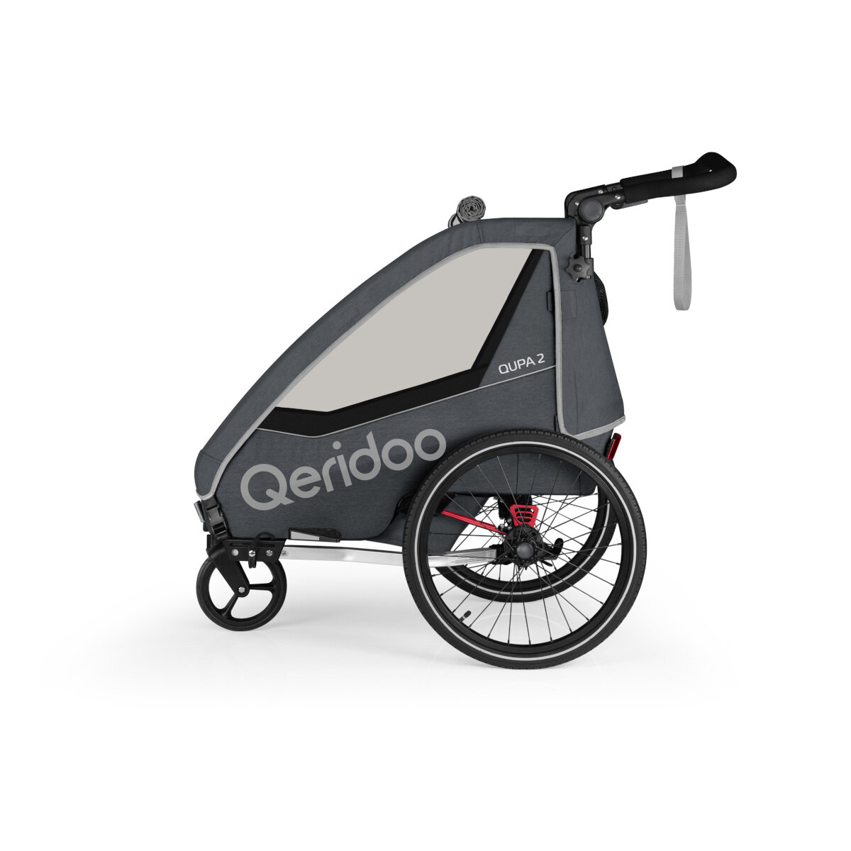 Qeridoo Qeridoo Fahrradanhänger Qupa 2 Modell 2023