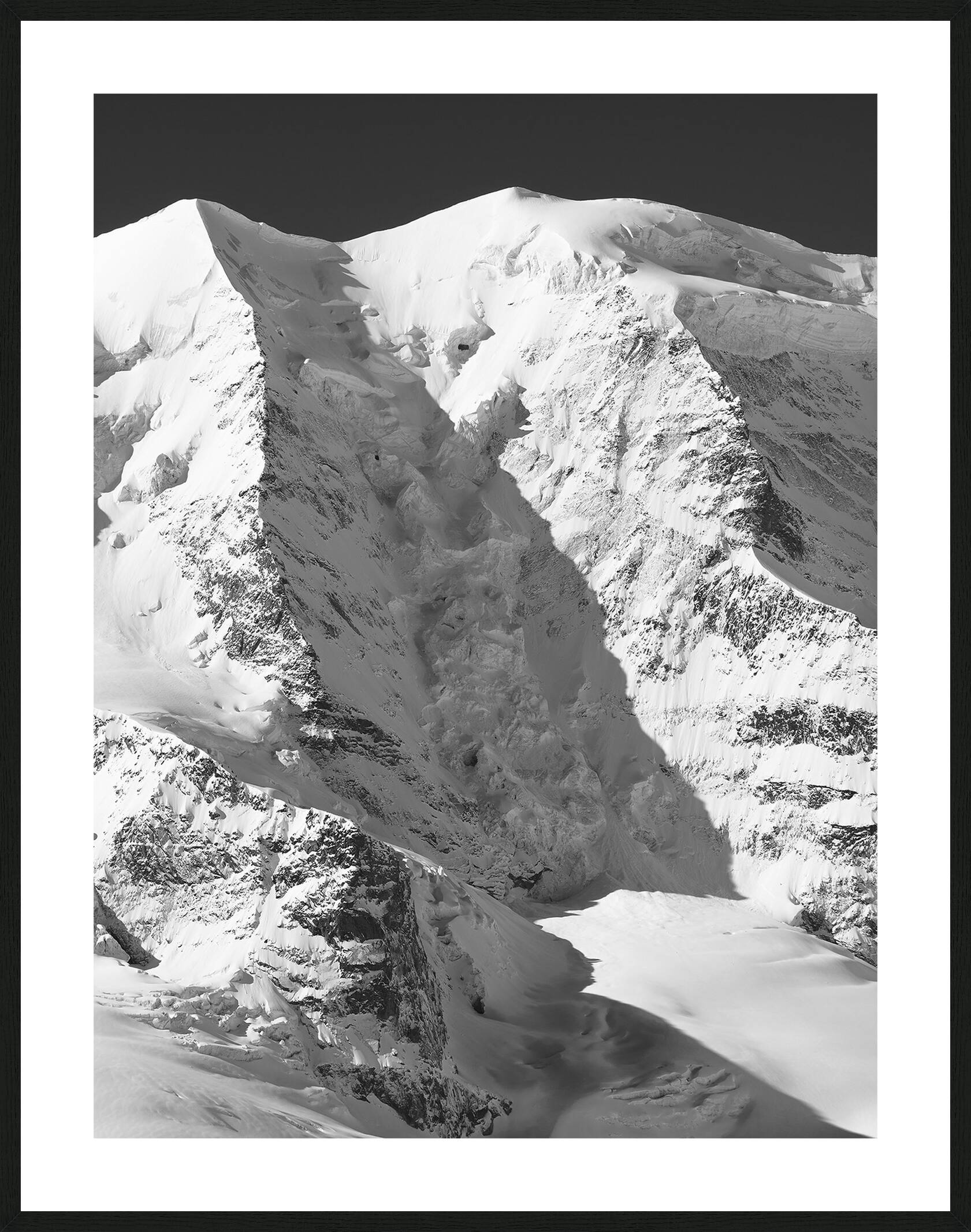 Piz Palü by Daniel Martinek - Limited Edition. Edition of: 150. Signed.