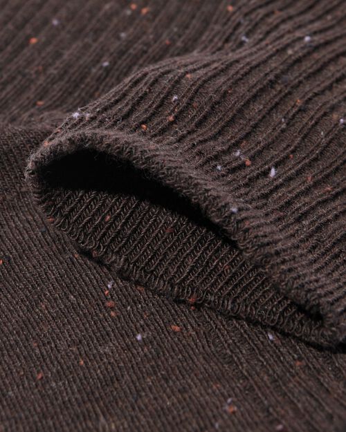 chaussettes femme avec coton marron