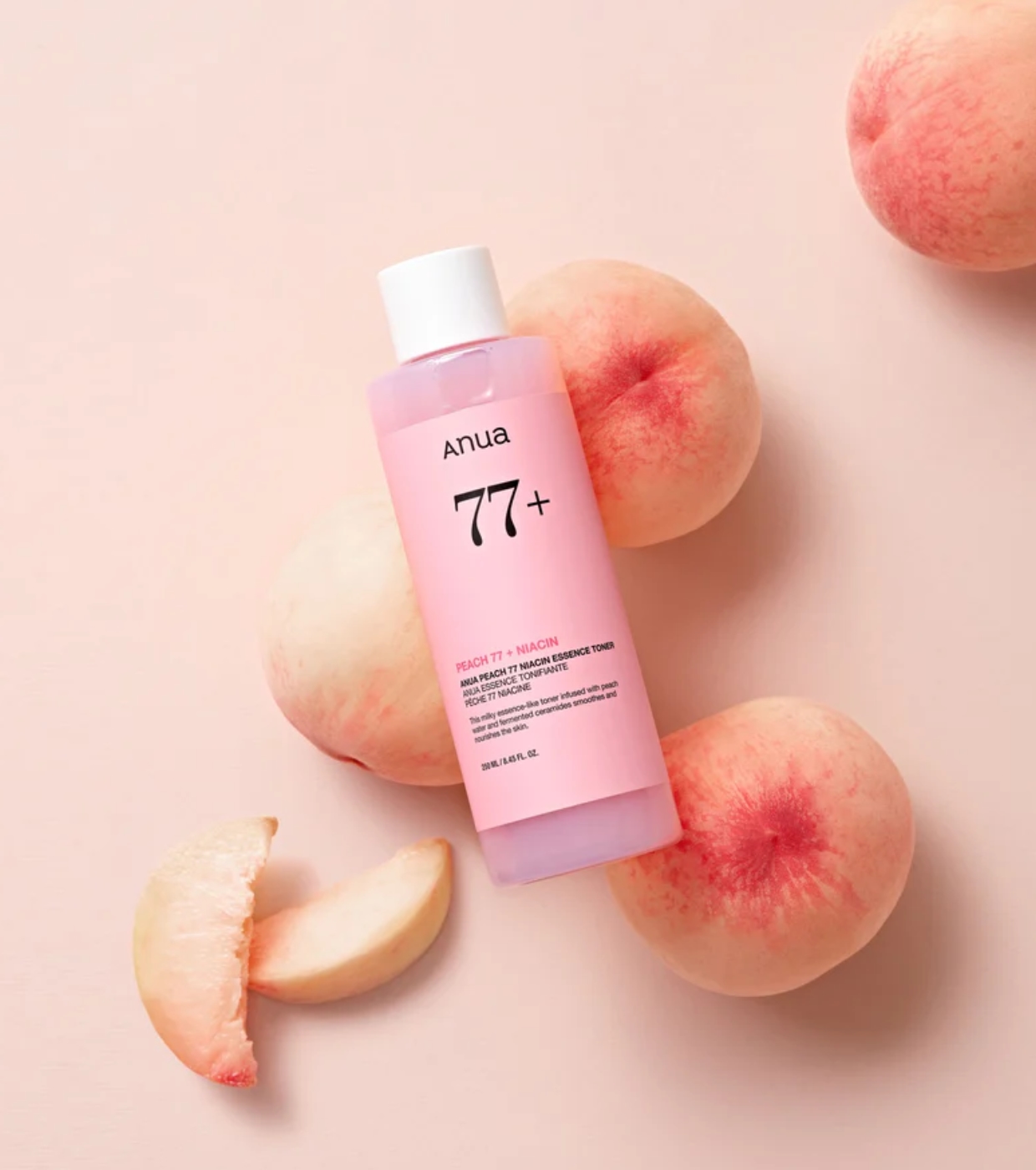 Anua - Tônico Facial Iluminador Peach 77 Niacin Essence