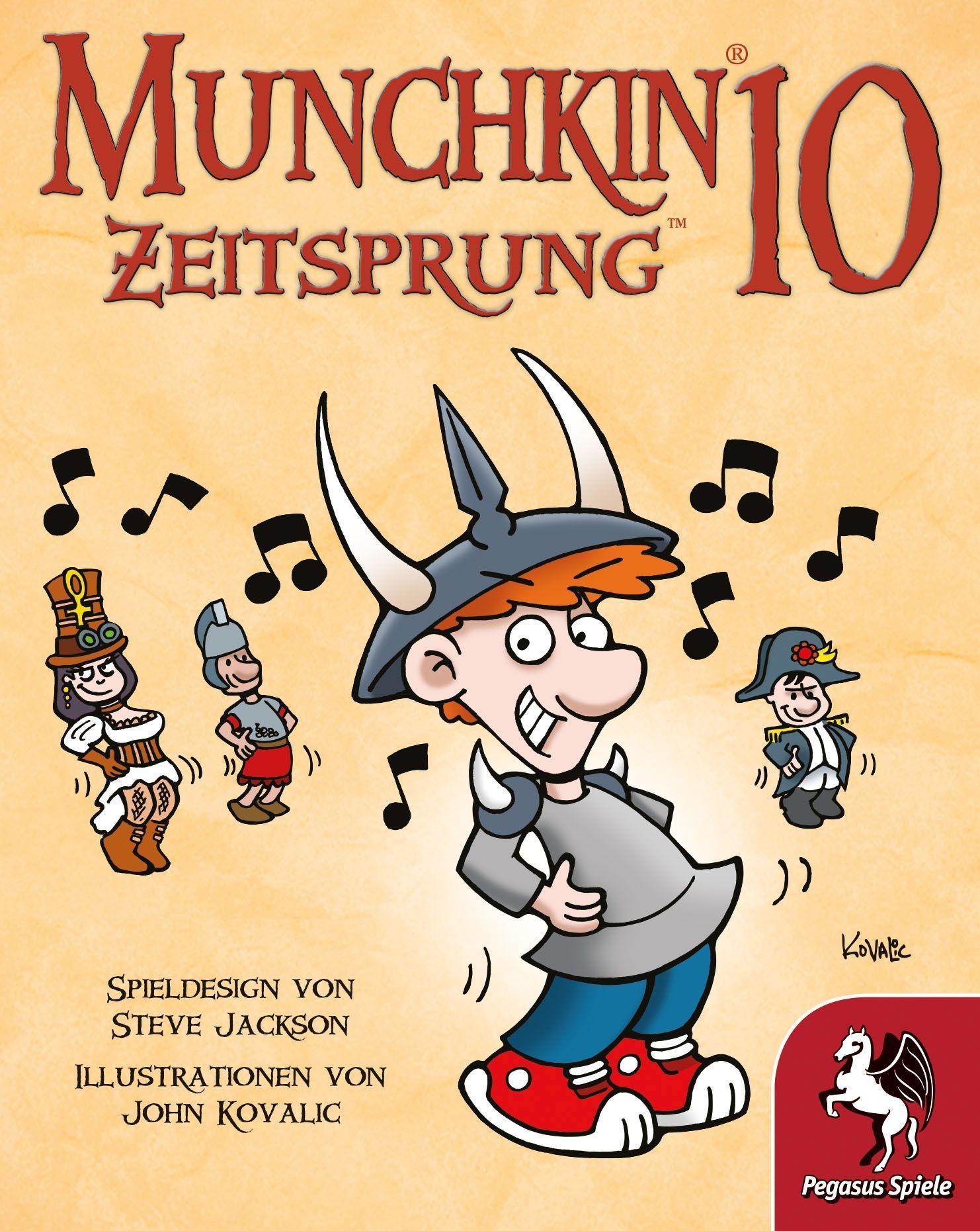 Munchkin 10: Zeitsprung -Spiel-Erweiterung