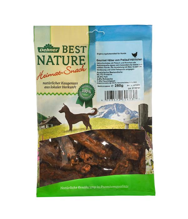 Dehner Best Nature Hundesnack Gourmet Hälse