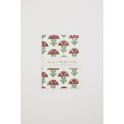Flower Pattern Greetings Card