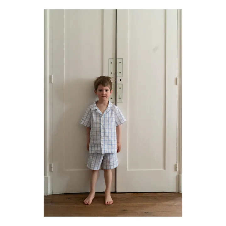 Risu Risu Pyjashort Rieur Coton Bio | Blanc