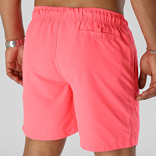 Short De Bain Lapin Graffiti Rose Fluo