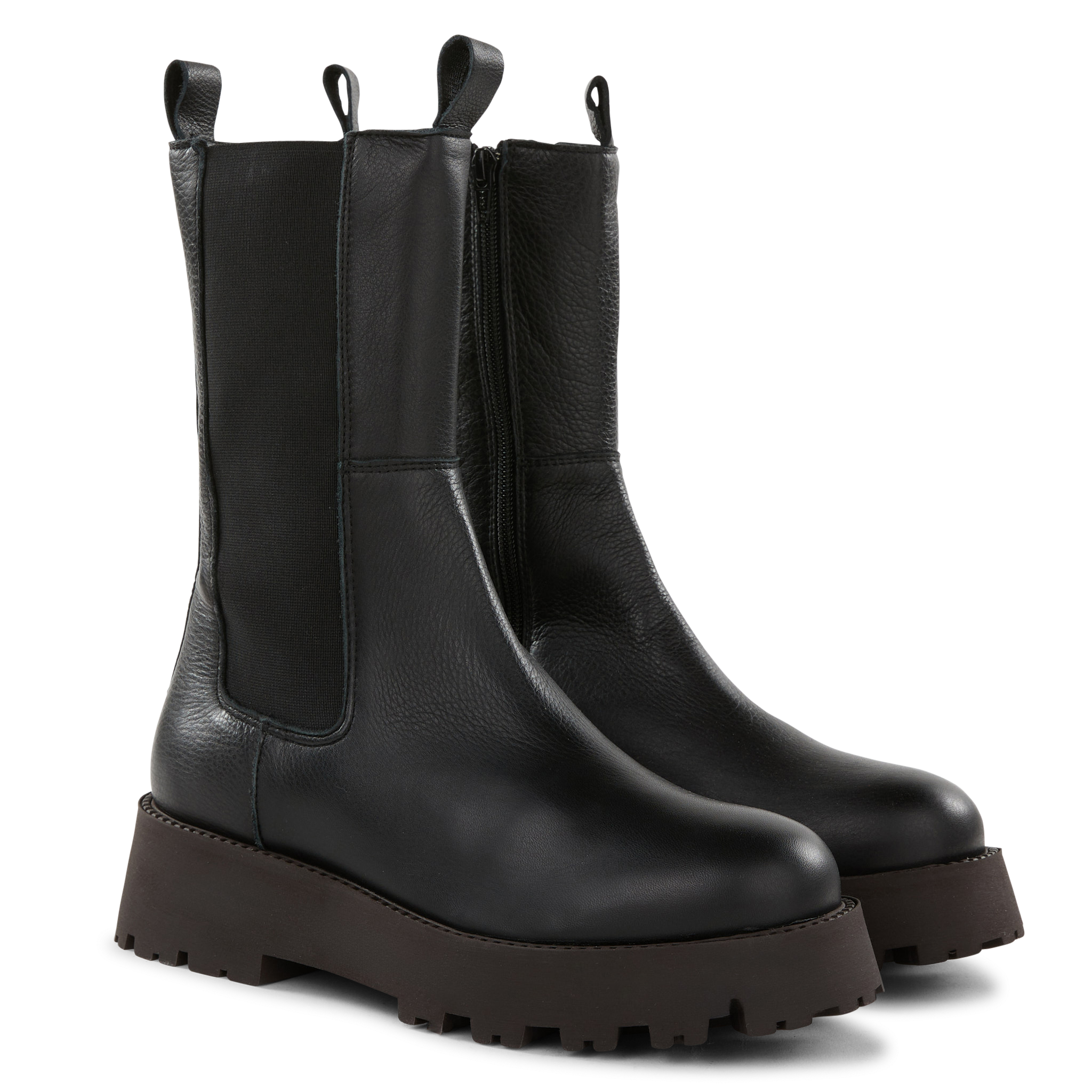 CLUB - Boots en cuir | Noir