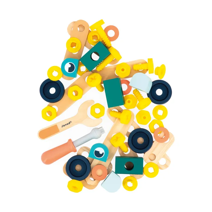 Janod Baril Brico'Kids - 50 pièces