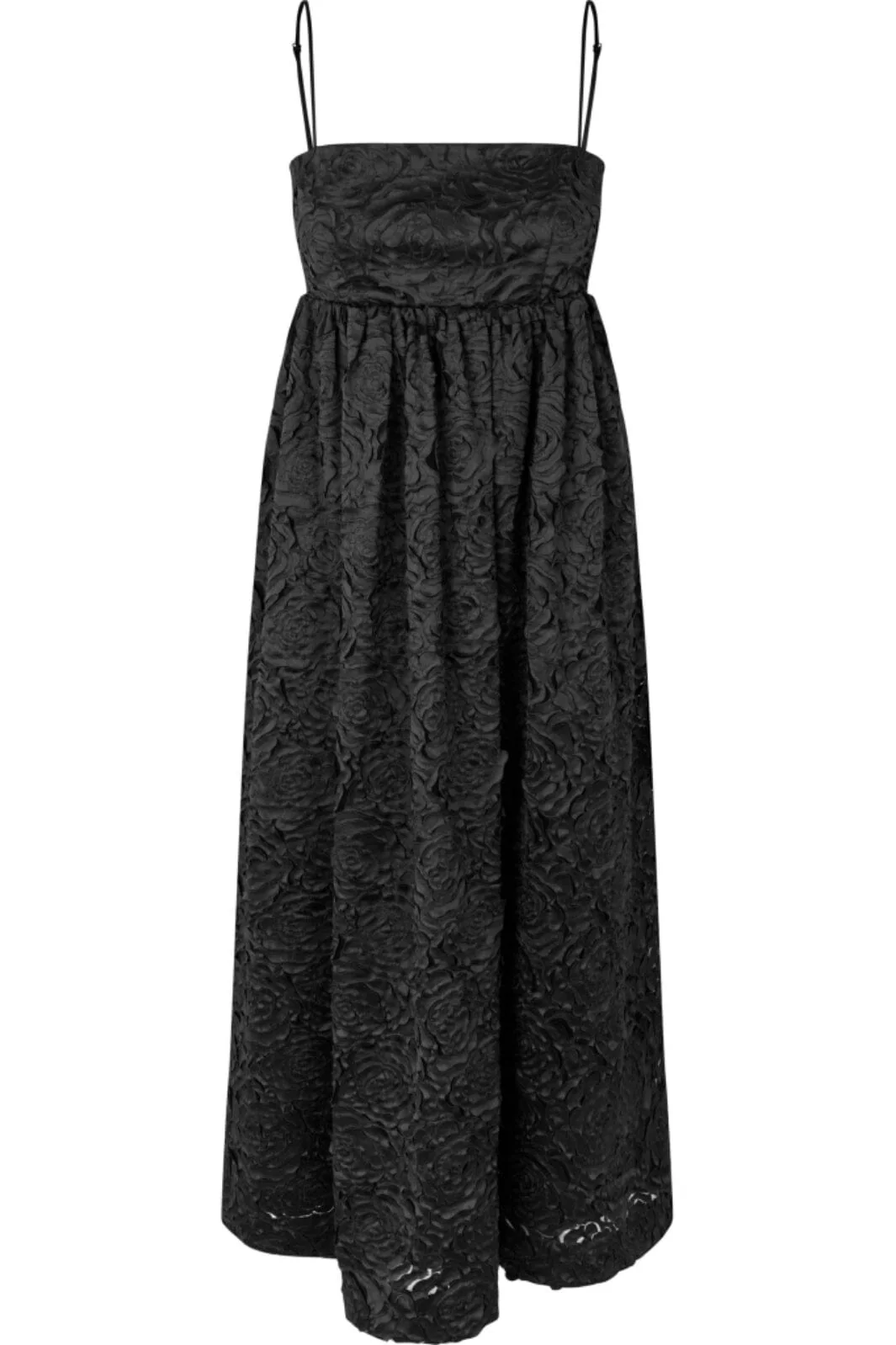 Stine Goya Volominous Midi Dress, 2320 Fil Coupé