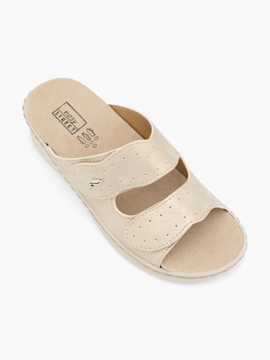 Easy Street Offener Hausschuh beige