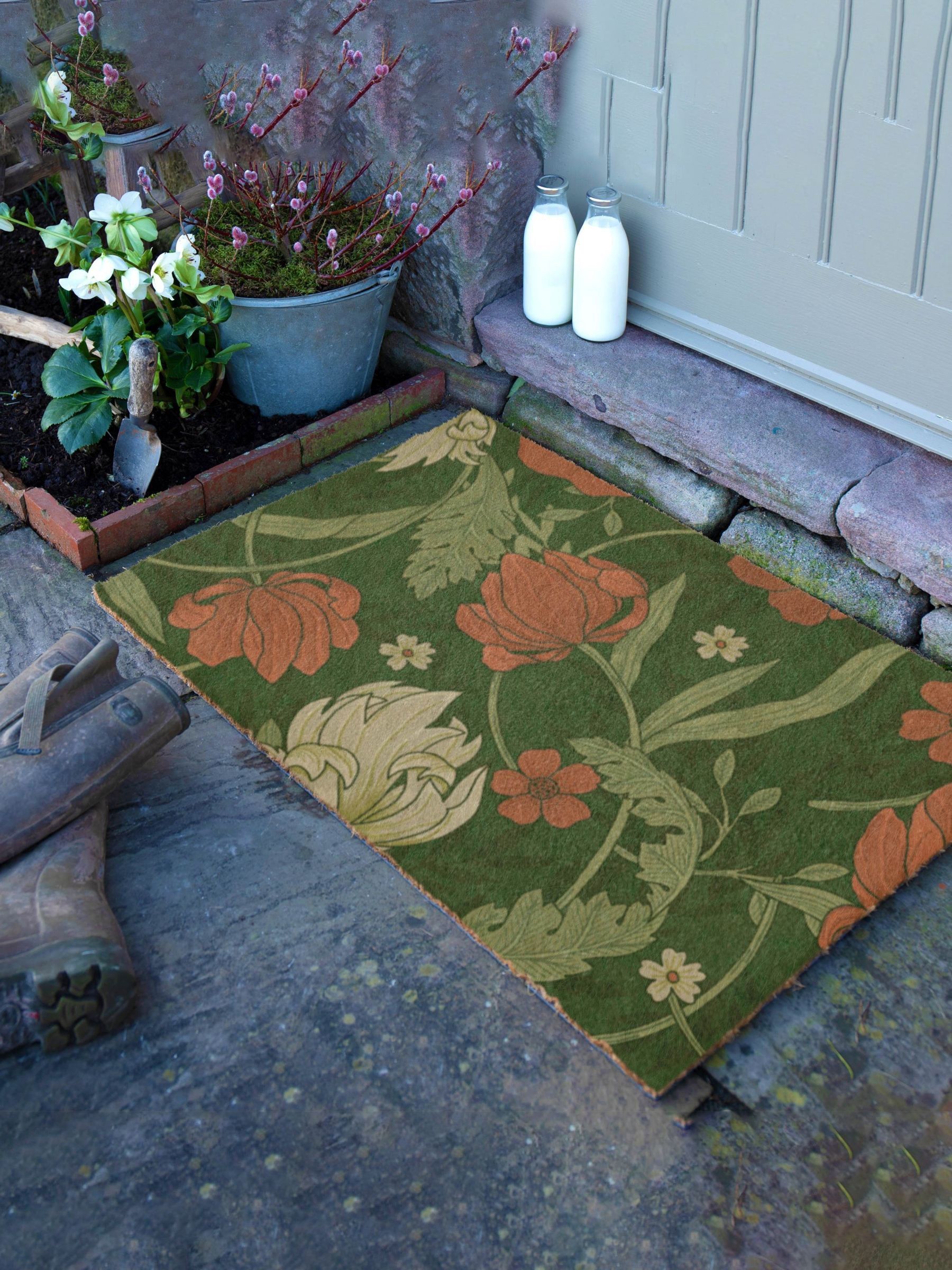 Artsy Mats William Morris Rose Deurmat