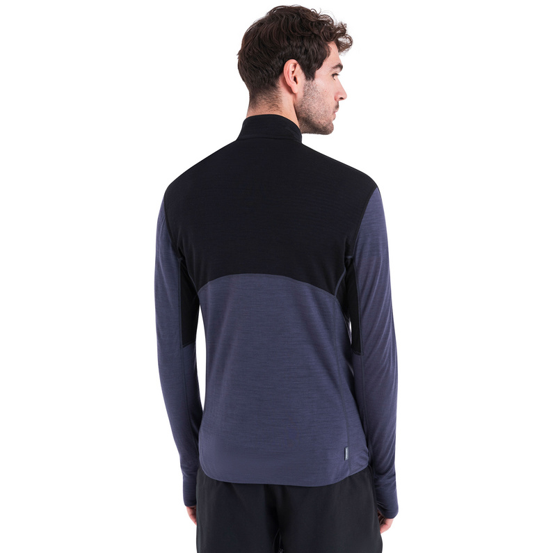 Icebreaker Herren Realfleece Descender Longsleeve