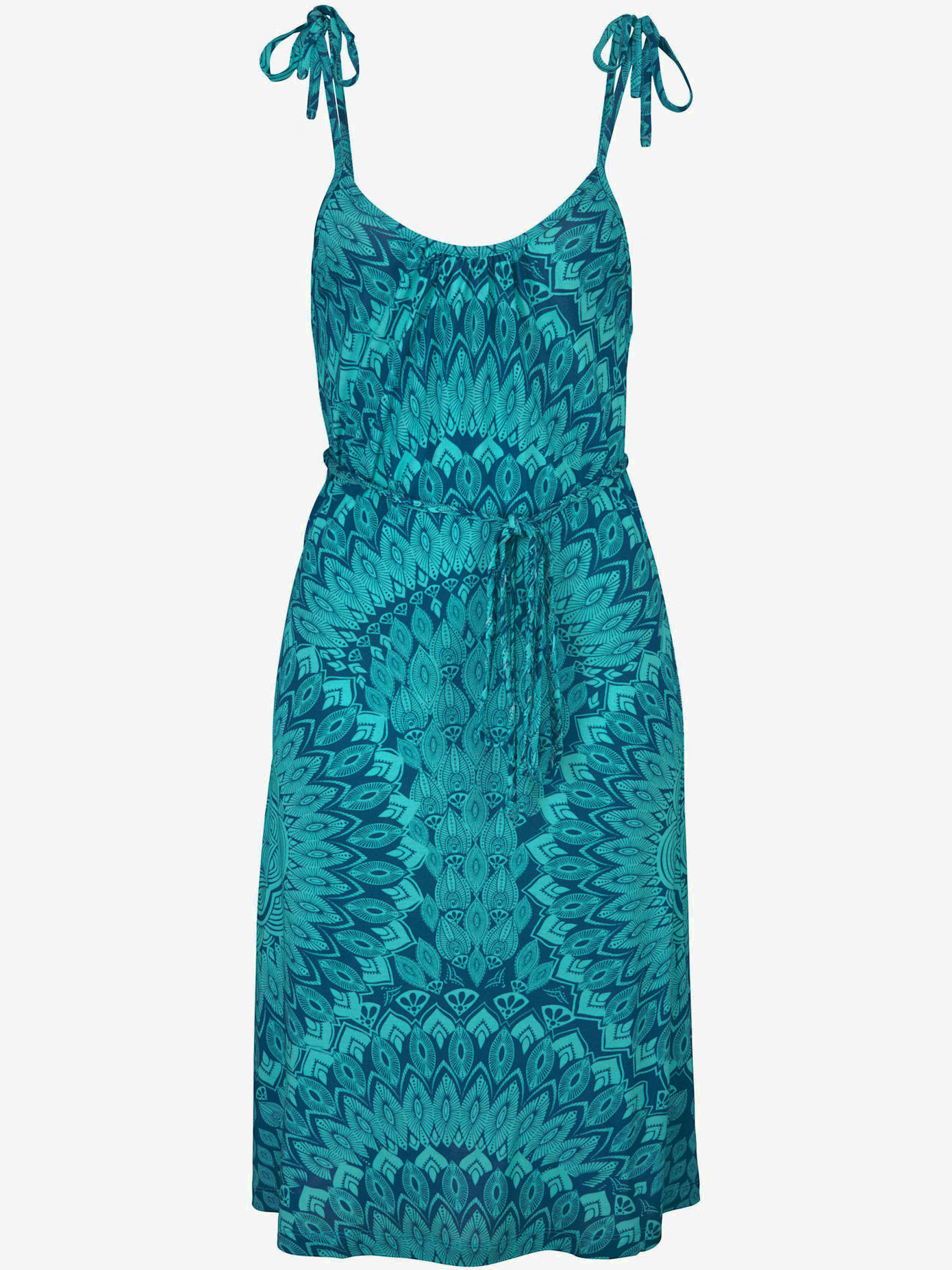 Robe de plage encolure ronde dégagée
