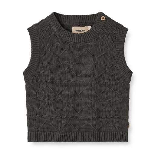 Wheat Bobby Vest, Raven, 80 cm