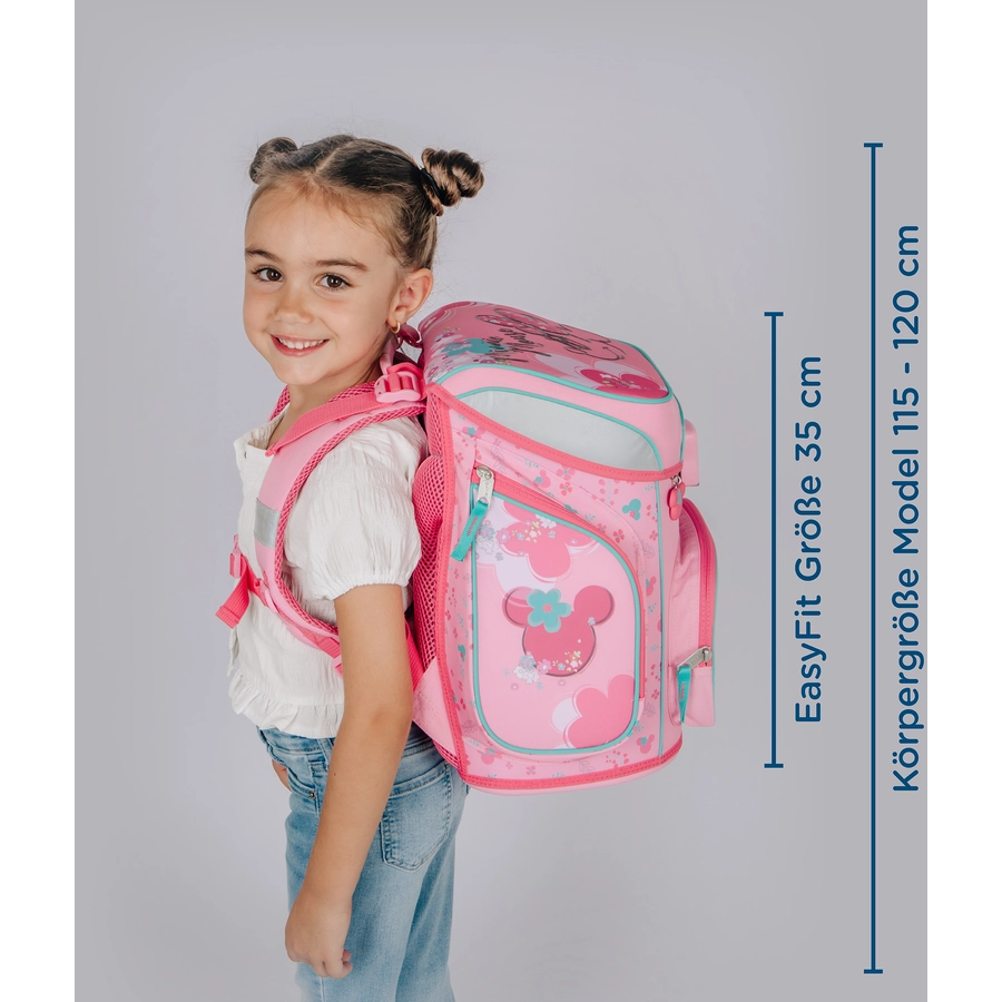 Scooli EasyFit Schulranzen - Set Minnie Mouse